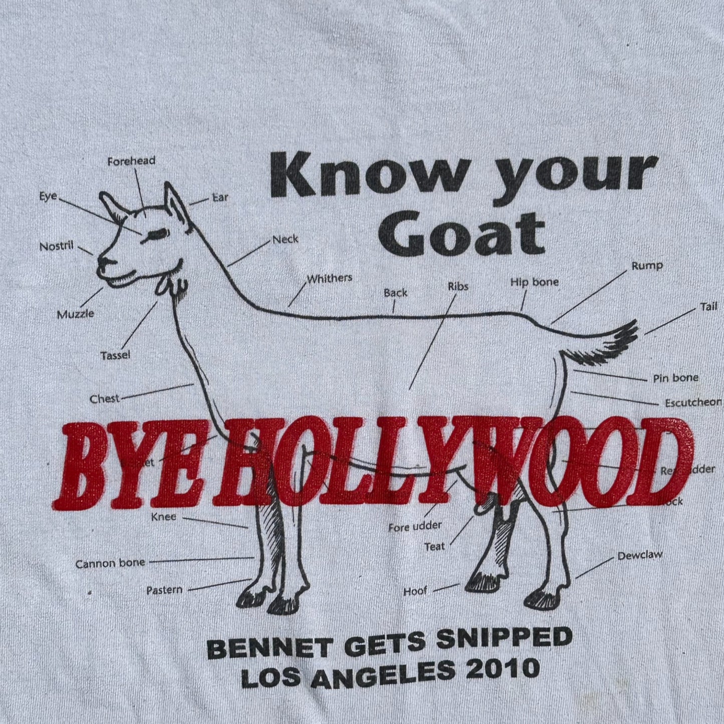 KNOW YOUR GOAT TEE