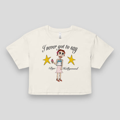 Stargirl crop top